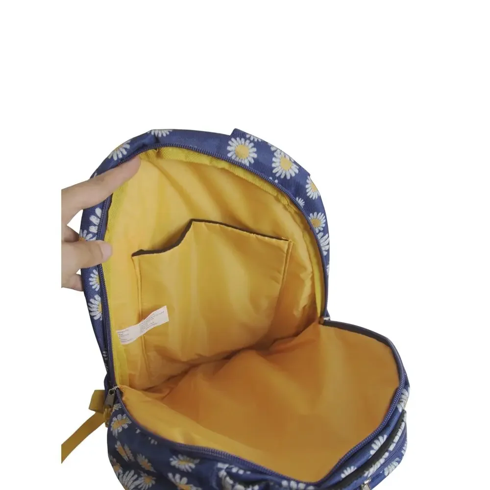 Member’s Mark Navy Daisy Backpack & Lunch Bag Set NWOT Kids Y2K Colorful School